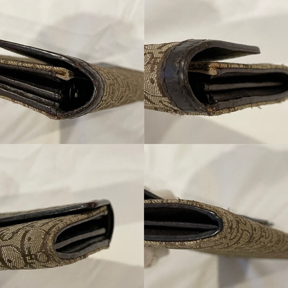✨Authentic Vintage Christian Dior Diorissimo Oblique Monogram Wallet On Chain - Picture 8 of 15
